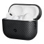 Чехол для Airpods Pro/Pro 2 Pitaka Magez Case 600D черно-серый