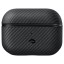 Чехол для Airpods Pro/Pro 2 Pitaka Magez Case 600D черно-серый