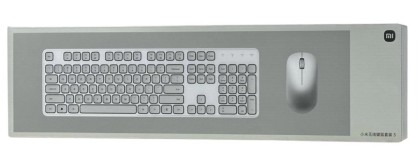 Клавиатура и мышка беспроводная Mijia Wireless Set 3 WXJS03YM серая