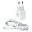 Сетевое зар. устр. Baseus Palm Fast Charger 1USB/1C 20W кабель Т-С на Т-С(P10111608213-01) белое