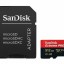 micro SDXC карта памяти SanDisk 512GB Cl10 Extreme Pro A2 V30 UHS-I U3 (200 Mb/s) + SD адаптер
