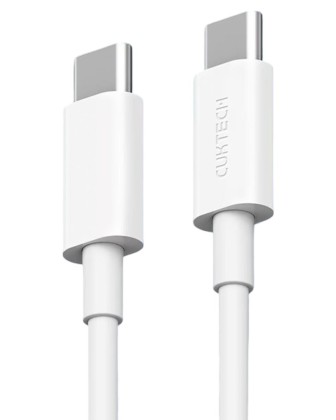 Usb Кабель-зарядка Type-C на Type-C Cuktech CTC515N 5A 100W 1.5м белый