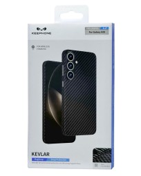 Накладка для Samsung Galaxy S25 Keephone Kevlar MagSnap черный