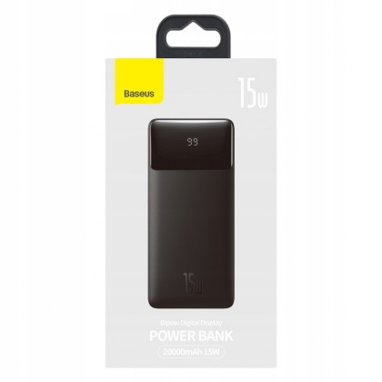 Powerbank Baseus Bipow Digital Display PD3.0 + QC3.0 20W 20000mAh (PPDML-M01) черный