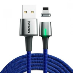 Usb Кабель-зарядка Lightning Baseus Zinc Magnetic 1м (CALXC-A05) фиолетовый