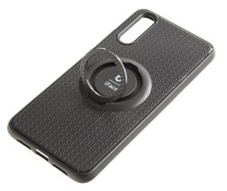 Чехол-накладка для Huawei P20 силикон iface с держателем чёрный