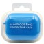 Силиконовый чехол для AirPods Pro 2 c карабином синий