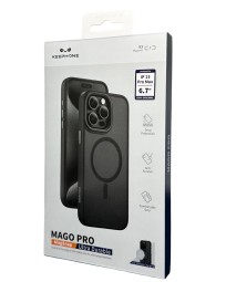 Накладка для i-Phone 15 Pro Max Keephone Mago Pro Magsnap матовый черный