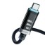 Usb Кабель-зарядка Type-C на Type-C Cuktech CMC615P 6A 240W 1.5м черный