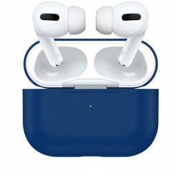 Силиконовый чехол для AirPods Pro полуночно-синий