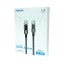 Usb Кабель-зарядка Type-C на Type-C Maxco MS03CC LED 100W 2м черный
