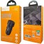 Автомобильное заряд. устр. Hoco Z57A 1USB/1C 30W темно-серый