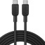 Usb Кабель-зарядка Type-C на Type-C Anker (A81E2611) 1.8м чёрный