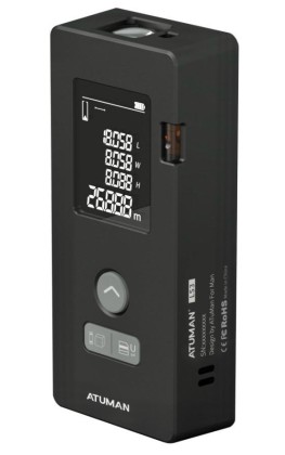 Дальномер лазерный Laser Range Finder 80м LS3 черный