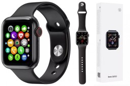 Смарт-часы Hoco Y1 Smart Watch 1.75"/320х385/230mAh/72ч/BT4.0 черные