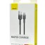 Usb Кабель-зарядка TYPE-C Baseus Cafule 2A 3м (CATKLF-UG1) черный