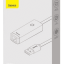Переходник Baseus Lite series USB на RJ45 (WKQX000001) черный