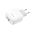 Сетевое зар. устр. Borofone BA46A 1USB/1C PD3.0/QC3.0 3A 18W белое