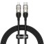 Кабель-зарядка Type-C на Lightning Baseus Fish Eye 18W 1м (CATLYY-01) черный