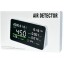 Настольные часы с метеостанцией (температура/влажность/уровень CO2) Air Detector HD05 белые