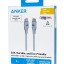 Usb Кабель-зарядка Type-C на Type-C Anker Ultra-Soft (A82E2631) 240W 0.9м синий