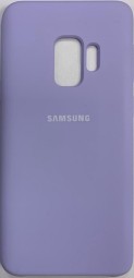 Накладка для Samsung Galaxy S9 Silicone cover лаванда