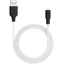 Usb Кабель-зарядка Lightning Hoco X21 Plus 2.4A 2м мягкий силиконовый белый
