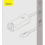 Переходник Baseus Lite series Type-C на RJ45 (WKQX000202) белый