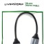 Переходник USB (папа)↔Jack 3.5mm наушники+микрофон (мама) Livepower S294 чёрный