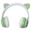 Стереонаушники Bluetooth Полноразмерные JBH Cat STM-28 BT5.0/200mAh зеленые