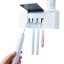 Дезинфицирующий держатель для зубных щеток Xiaomi Liushu Sterilization Toothbrush Holder белый