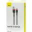Usb Кабель-зарядка Micro Baseus Cafule 1м (CAMKLF-B91) красно-чёрный