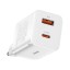Сетевое зар. устр. Baseus Super Si Quick Charger 1USB/1C 30W EU (CCSUPP-E02) белое