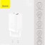 Сетевое зар. устр. Baseus Super Si Quick Charger 1USB/1C 30W EU (CCSUPP-E02) белое