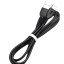 Usb Кабель-зарядка Type-C Hoco X20 Flash 3A 1м силиконовый чёрный