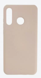 Накладка для Huawei P30 Lite Silicone cover пудро