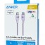 Usb Кабель-зарядка Type-C на Type-C Anker Ultra-Soft (A82E26V1) 240W 0.9м фиолетовый
