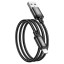 Usb Кабель-зарядка Lightning Hoco X89 2м 2.4A в тканевой оплётке чёрный