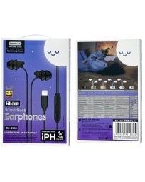 Наушники с микрофоном Remax RM-619i Lightning черные