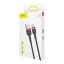 Usb Кабель-зарядка TYPE-C Baseus Cafule 3A 50см (CATKLF-A91) чёрно-красный