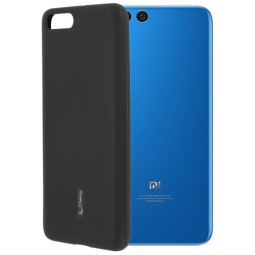 Чехол-накладка для Xiaomi Mi Note 3 силикон матовый чёрный