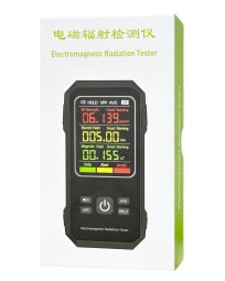 Измеритель электромагнитного поля (электрическое/магнитное поле) Electromagnetic Tester черный