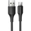 Usb Кабель-зарядка Type-C Hoco X120 3A 1м черный