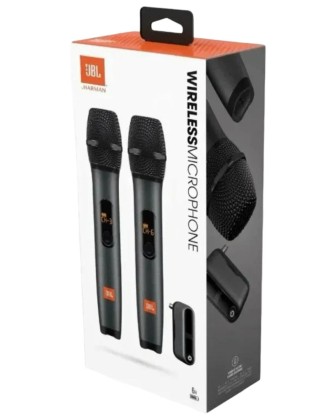 Беспроводной микрофон JBL Wireless Microphone (2 шт.) черный