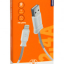 Usb Кабель-зарядка Lightning Hoco X24 Pisces 2.4A 1м силиконовый белый