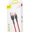 Usb Кабель-зарядка TYPE-C Baseus Cafule 3A 1м (CATKLF-B09) красный