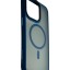Накладка для i-Phone 15 Pro Max Keephone Mago Pro Magsafe матовый синий