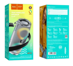 Bluetooth колонка Hoco HC12 BT5.0/2400mAh/4ч/10Вт/TF/FM/USB/AUX серая