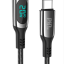 Usb Кабель-зарядка Type-C на Lightning Hoco S51 PD 20W 1.2м в тканевой оплетке черный