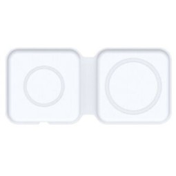Беспроводное зарядное устройство 2-in-1 15W для Apple i-Phone 12/ Watch TGVI'S D21 белая